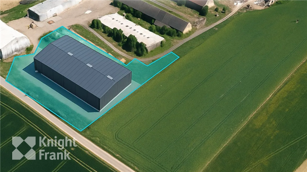 Skladový prostor - HOLUBÍ ZHOŘ - pozemek 5 470 m2 - Holubí Zhoř