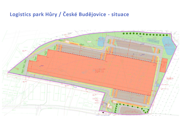 Skladový prostor - Logistický park Hůry - již od 2 000 m2 - Hůry