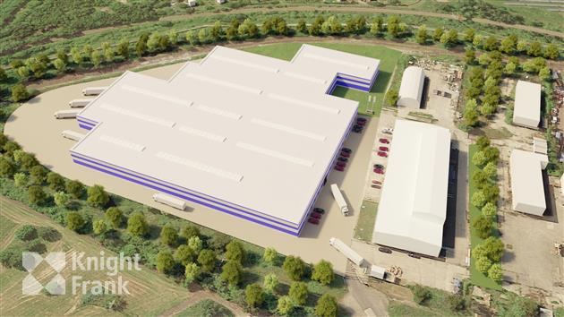 Skladový prostor - Chomutov - pánovaná výstavba - Chomutov