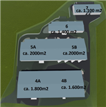 Skladový prostor - KARLOVY VARY - nová výstavba, vydané stavební povolení - Mírová