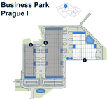Skladový prostor - HOSTIVAŘ, Průmyslová business park - plánovaná výstavba - Dolní Měcholupy