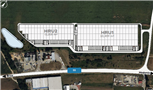 Skladový prostor - Hrušky - dvě moderní haly k  výstavbě - Hrušky