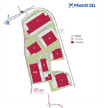 Skladový prostor - Mstětice P3 Prague D11 - 3 000 paletových míst nebo krátkodobý pronájem  - Jirny