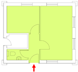 Skladový prostor - Čestlice - pronájem skladu 27 m2 - Čestlice