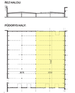 Skladový prostor - Kolín - 2 600 m2 od prosince  - Kolín V