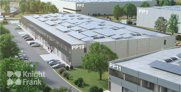 Skladový prostor - Podhorský Park Ústí nad Labem - plánovaný development  - Ústí nad Labem